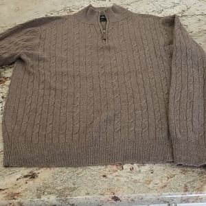 Daniel Bishop 1\4 zip Cashmere Sweater